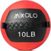 imageMikolo Medicine Ball Wall BallSoft Medicine Ball SetSlam Ball for Core Training Strength Workouts MultiWeight 10lbs 20lbs Exercise Balls for Home Gym Functional Fitness 10152025LB10lbs