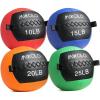 Mikolo Medicine Ball, Wall Ball,Soft Medicine Ball Set,Slam Ball for Core Training, Strength Workouts -Multi-Weight 10lbs 20lbs Exercise Balls for Home Gym, Functional Fitness (10/15/20/25LB)(10+15+20+25lbs)