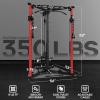 Mikolo Cable Crossover Machine, Functional Trainer with 17 Adjustable Positions, Home Gym Equipment with High and Low Pulley System for LAT Pulldowns and Seated Cable Row, Cable Fly Machine