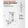 Mikolo Home Gym, Workout Station with 150LBS Weight Stack, Multifunctional Home Gym Equipment, Exercise Equipment for Full Body Strength Training(Mikolo 2025 Multifunctional Home Gym ProStation)