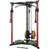 Mikolo Cable Crossover Machine, Functional Trainer with 17 Adjustable Positions, Home Gym Equipment with High and Low Pulley System for LAT Pulldowns and Seated Cable Row, Cable Fly Machine