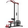 Mikolo LAT Pulldown Machine, LAT Row Cable Machine with Leg Hold Down Attachment, LAT Tower with Cable Row Attachment, Cable Machine Home Gym