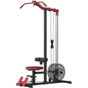 Mikolo LAT Pulldown Machine, LAT Row Cable Machine with Leg Hold Down Attachment, LAT Tower with Cable Row Attachment, Cable Machine Home Gym