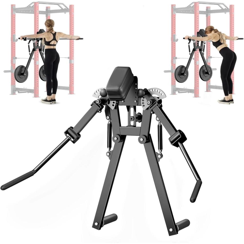 imageMikolo Lateral Raise Attachment Lateral Raise ampamp Chest Fly Machine Shoulder Press Machines for Chest ampamp Shoulders Power Rack Attachment with 1quot Holes Upper Body Workout Equipment for Home Gym