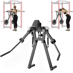 Mikolo Lateral Raise Attachment, Lateral Raise & Chest Fly Machine, Shoulder Press Machines for Chest & Shoulders, Power Rack Attachment with 1″ Holes, Upper Body Workout Equipment for Home Gym