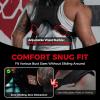 MIKOLO Weighted Vest, 8lb/12lb/16lb Weight Vest for Women & Men, Weight Vest with Reflective Stripe for Walking, Running, Strength Training & Workout(8lb)(Black)