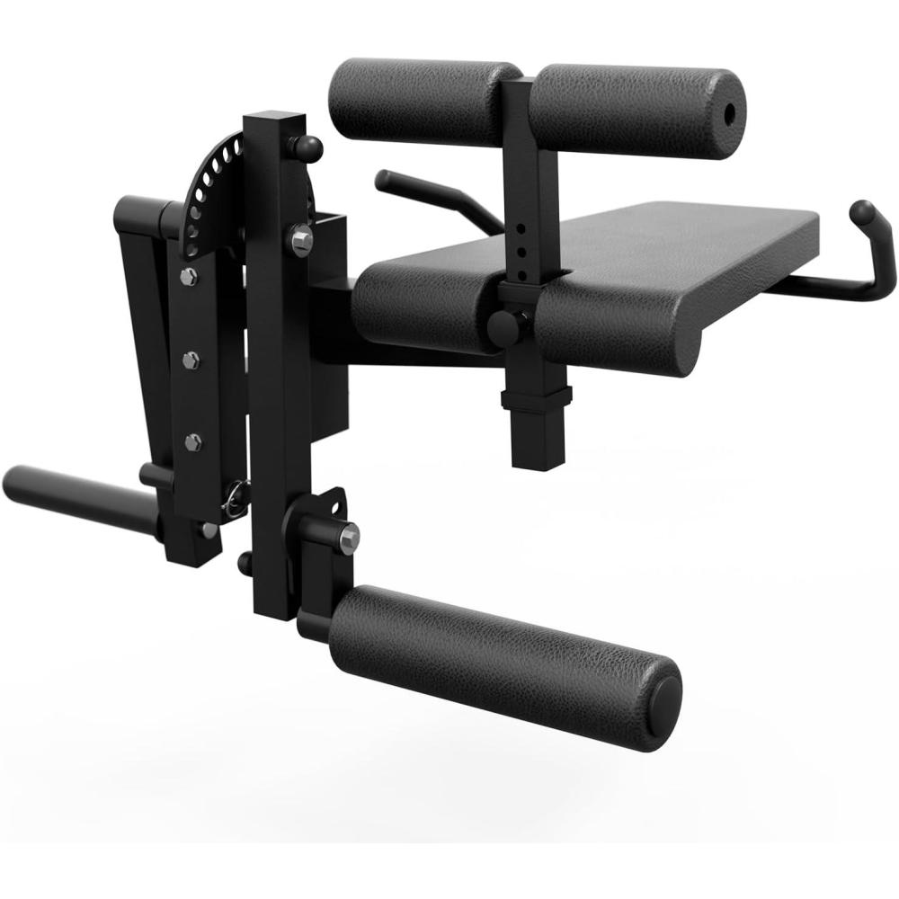 imageMikolo Leg Curl and Extension Attachment for 3 x 3 Power Cage Rack Attachment SetHome Gym Accessories