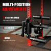 Mikolo Leg Curl and Extension Attachment for 3″ x 3″ Power Cage Rack Attachment Set,Home Gym Accessories