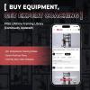 Mikolo M4 2.0 Smith Machine, 2200lbs Squat Rack with LAT-Pull Down System & Cable Crossover Machine, Training Equipment with Leg Hold-Down Attachment(Red)