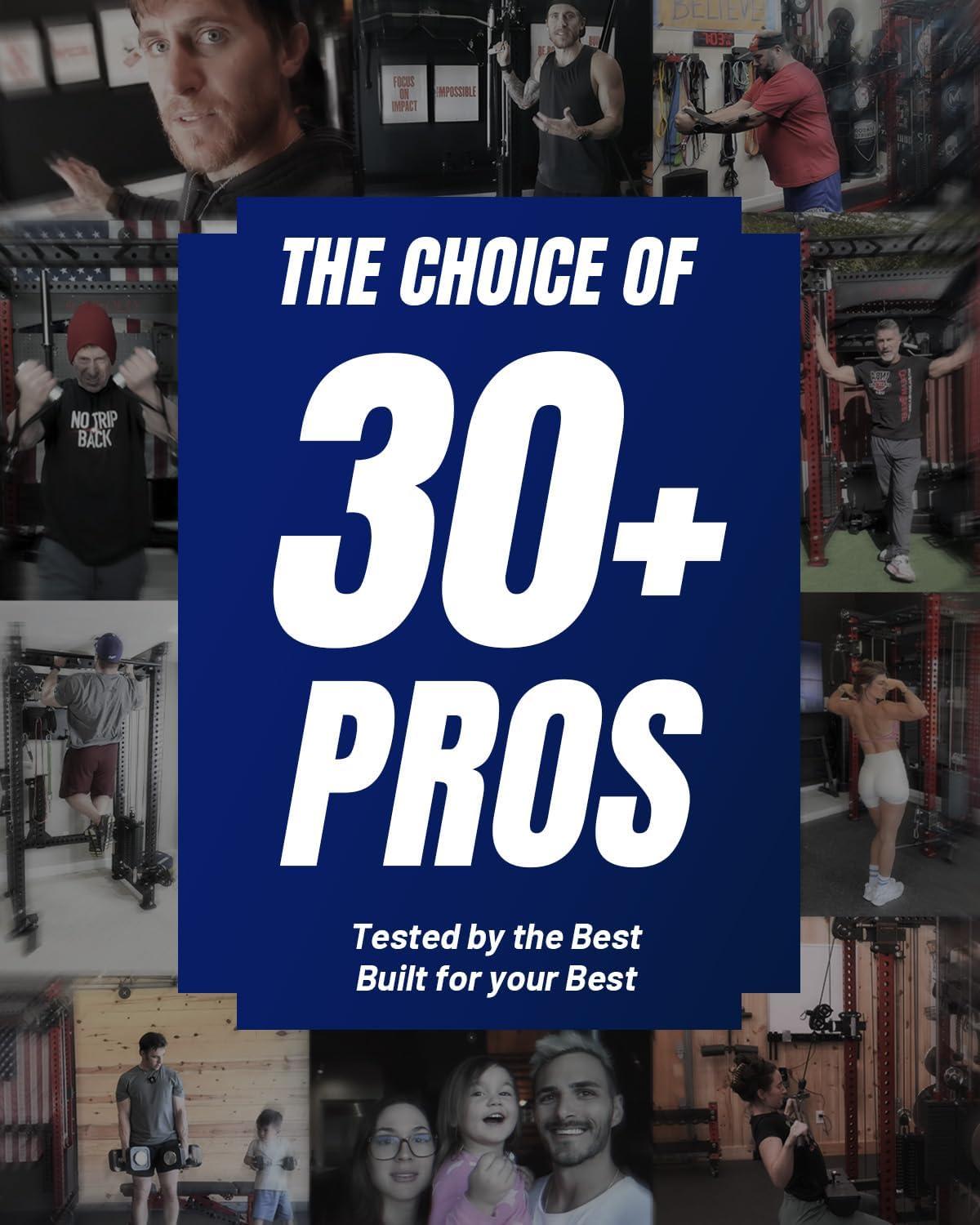 Mikolo Anubis-2.0 Smith Machine, 2000LBS Power Cage with LAT Pulldown ...