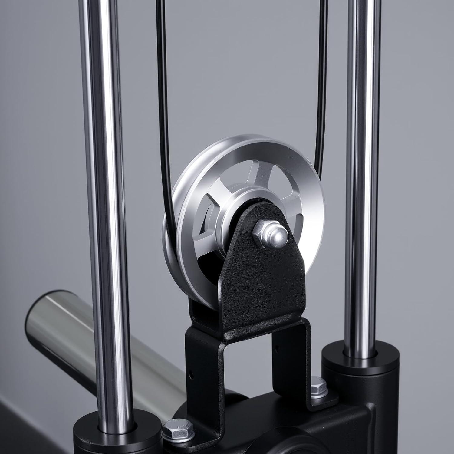 Mikolo Anubis-2.0 Smith Machine, 2000LBS Power Cage with LAT Pulldown ...