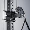 Mikolo Anubis-2.0 Smith Machine, 2000LBS Power Cage with LAT Pulldown&Cable Crossover, Multi-Function Trainer with Aluminum Pulley System for Fitness Home Gym(Standard)
