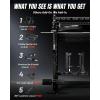 Mikolo Anubis-2.0 Smith Machine, 2000LBS Power Cage with LAT Pulldown&Cable Crossover, Multi-Function Trainer with Aluminum Pulley System for Fitness Home Gym(Ultimate)