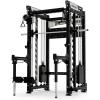 Mikolo Anubis-2.0 Smith Machine, 2000LBS Power Cage with LAT Pulldown&Cable Crossover, Multi-Function Trainer with Aluminum Pulley System for Fitness Home Gym(Ultimate)