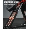 Mikolo Linear Row Machine, Back Workout Machine for Home Gym, Plate-Loaded Back Machine with Linear Bearing, Back Row Machine for Upper Body