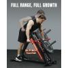 Mikolo Linear Row Machine, Back Workout Machine for Home Gym, Plate-Loaded Back Machine with Linear Bearing, Back Row Machine for Upper Body