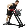 Mikolo Linear Row Machine, Back Workout Machine for Home Gym, Plate-Loaded Back Machine with Linear Bearing, Back Row Machine for Upper Body