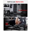 Mikolo M4 2.0 Standard/Ultra/Elite Smith Machine, 2200lbs Squat Rack with LAT-Pull Down System & Cable Crossover Machine, Training Equipment with Leg Hold-Down Attachment(Black)