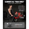 Mikolo Leg Extension and Curl Machine, Adjustable Leg Curl Machine for Home Gym, Seated Leg Extension and Lying Leg Curl Machine, Leg Workout Equipment with 1:1 Resistance System(Red)