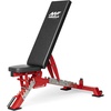 Mikolo Weight Bench – 1300 Weight Capacity and 40 Adjustable Positions for Full Body Workouts, Incline, Decline and Flat Setting for Garage and Home Gym(Multicolor)