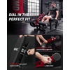 GMWD Leg Extension and Curl Machine LE08 2.0, Adjustable Leg Curl Machine with Plate Loaded, Seated Leg Extension and Lying Curl Machine for Home Gym, Leg Workout Equipment