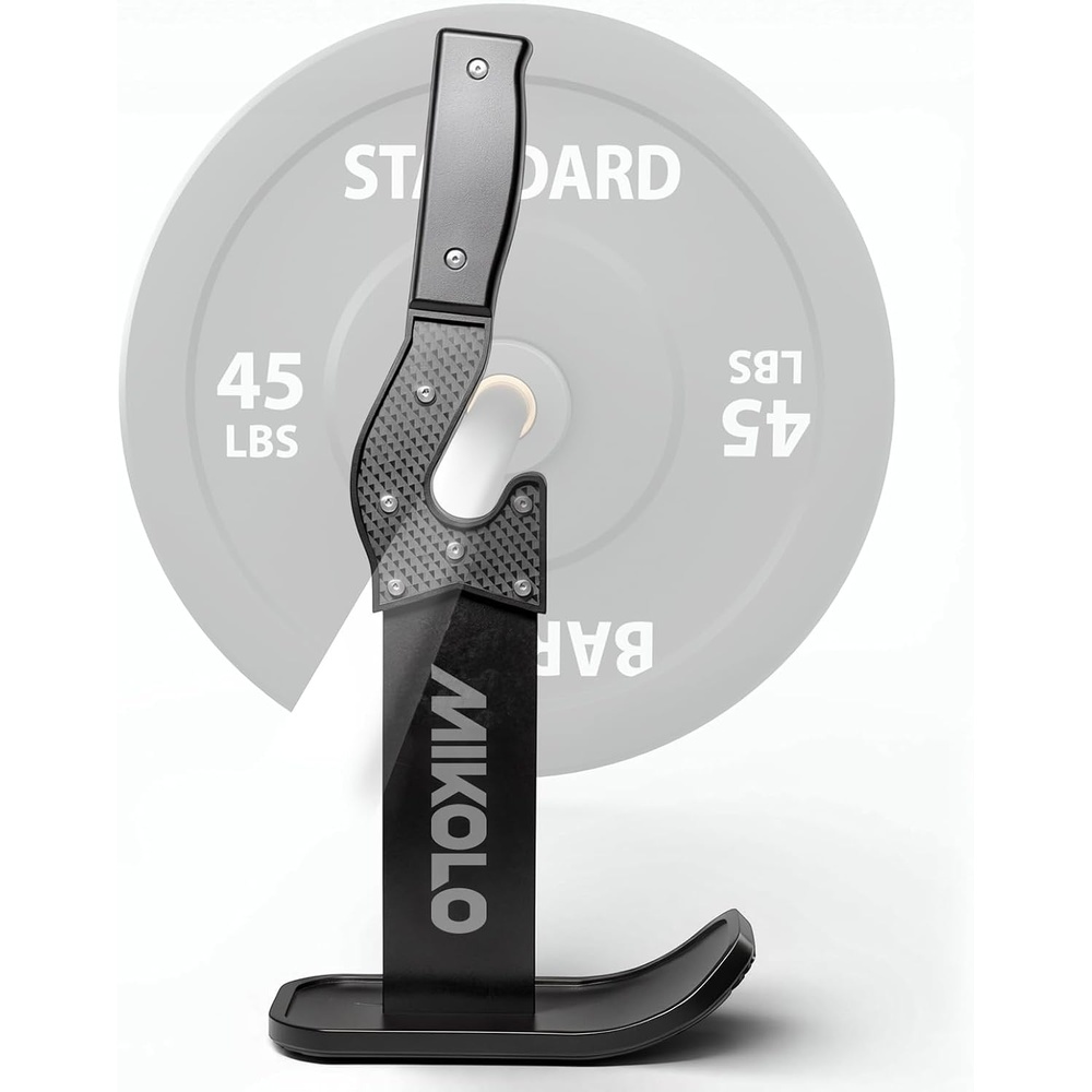 image:imageMikolo Deadlift Jack Barbell Jack Unload 660LB Barbell Stand with NoSlip Handle for Loading amp Unloading Weight Plates for Deadlift Exercise Weight Training