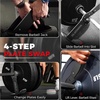 Mikolo Deadlift Jack Barbell Jack Unload 660LB Barbell Stand with No-Slip Handle for Loading & Unloading Weight Plates for Deadlift Exercise, Weight Training